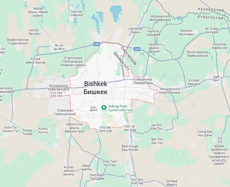 Карта доставки